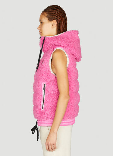 Teddy Down Gilet Moncler Grenoble Teddy Down Gilet Pink mog0253021
