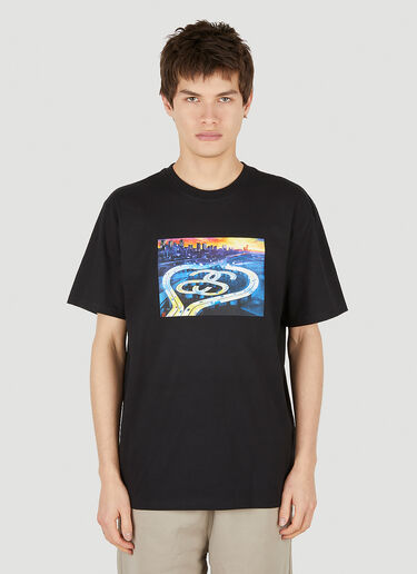 Stüssy Highway T-Shirt Black sts0152041