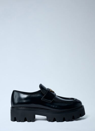 光面皮革乐福鞋 Prada 光面皮革乐福鞋 黑色 pra0262051