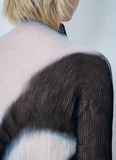 Issey Miyake Shadow Study Shirt White ism0261006