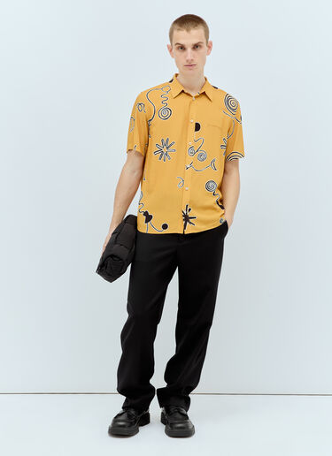 Jacquemus La Chemise Melo Shirt Yellow jac0156009