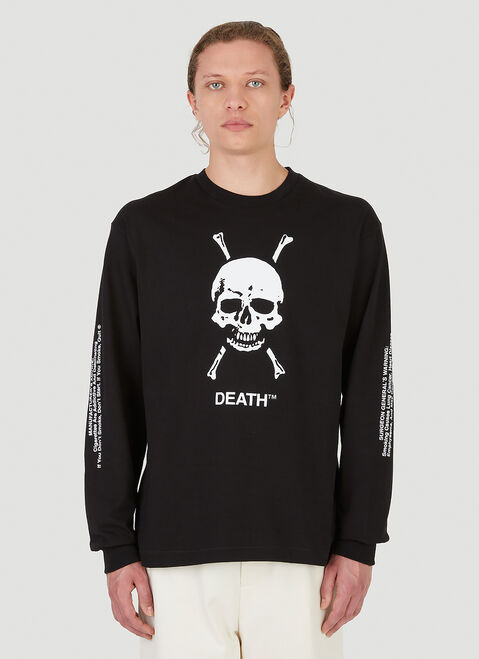 Death Cigarettes Death Sweatshirt Black dec0146003