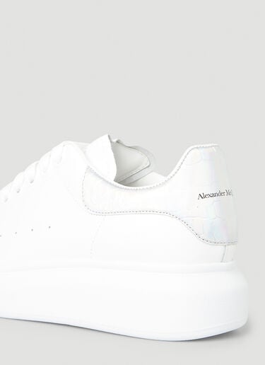 Alexander McQueen 오버사이즈 스니커즈 화이트 amq0247075