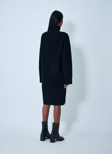 TOTEME Turtleneck Mini Dress Black tot0262032