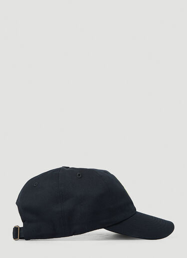 Sky High Farm Workwear Embroidered Six-Panel Baseball Cap Black skh0350019