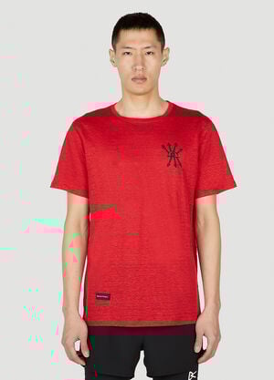 District Vision Sukha T-Shirt Red dtv0151025