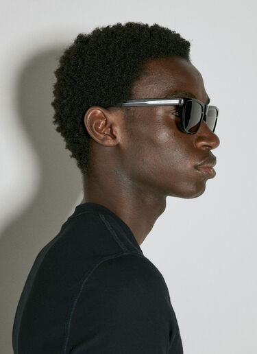 SL 619 Square Sunglasses Saint Laurent SL 619 Square Sunglasses Black yss0154004