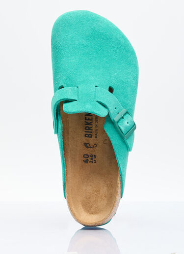 Birkenstock Boston Mules Green brk0156007