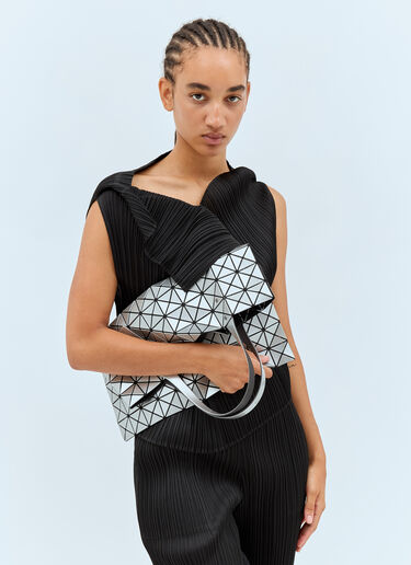 Bao Bao Issey Miyake Lucent Matte Tote Bag Silver bao0258001