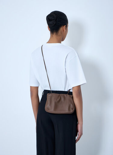 The Row Bourse Shoulder Bag Brown row0264082