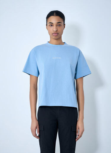 Balenciaga Medium Fit T-Shirt Blue bal0263004