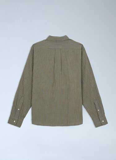 Brain Dead x Brooks Brothers California Check Oxford Button Up Shirt Green brb0364003