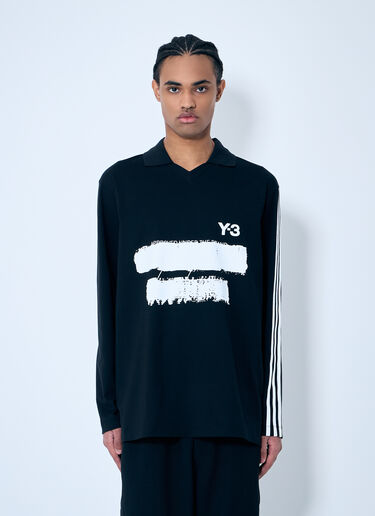 Y-3 U GFX Polo 衫  黑色 yyy0160010