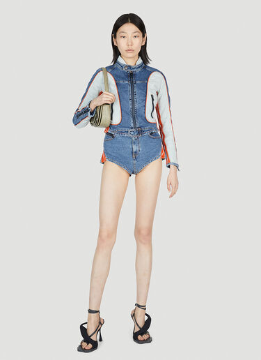 Diesel De-Light-S Biker Jacket Blue dsl0252007