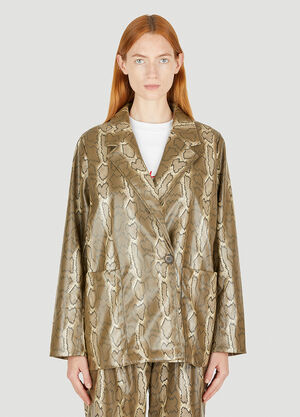 Soulland Alla Blazer Brown sld0249005