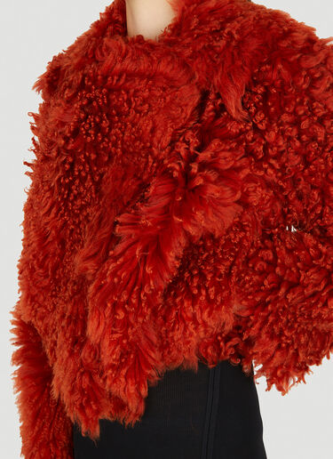 Helmut Lang Shearling Jacket Red hlm0250007