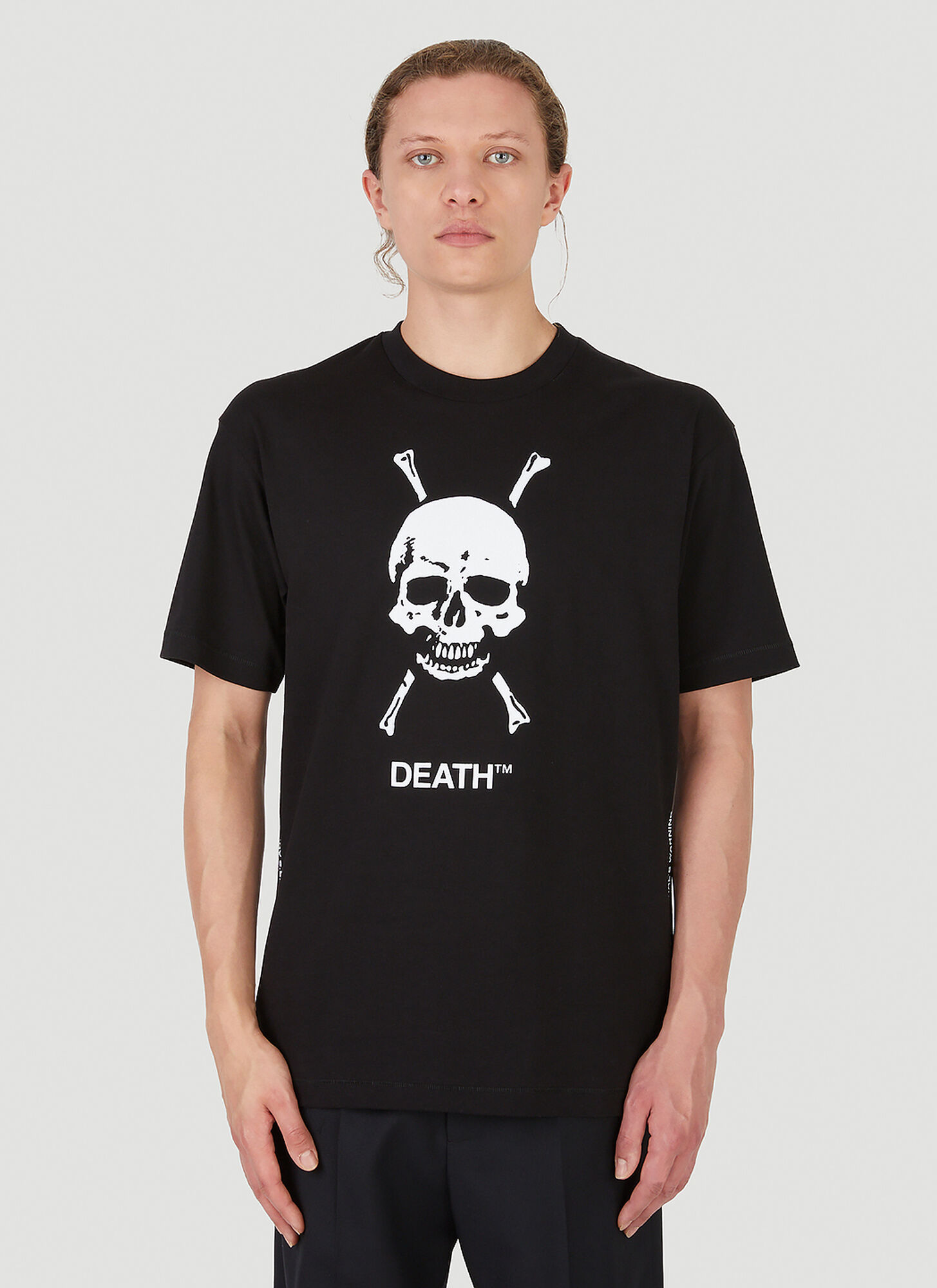 Death Cigarettes Death T-shirt Male Black