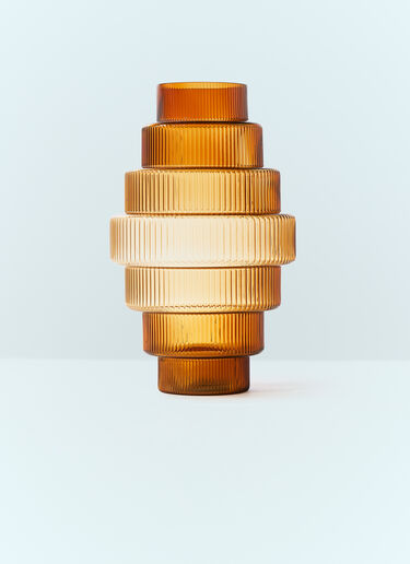 POLSPOTTEN Extra Large Steps Vase Yellow wps0691441