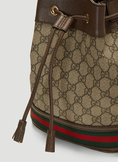 Gucci Ophidia GG Bucket Shoulder Bag Brown guc0235009