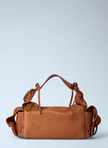 Multipocket Grained Leather Shoulder Bag Acne Studios Multipocket Grained Leather Shoulder Bag Brown acn0262002