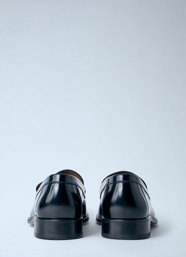 Lemaire Leather Loafers Black lem0164017