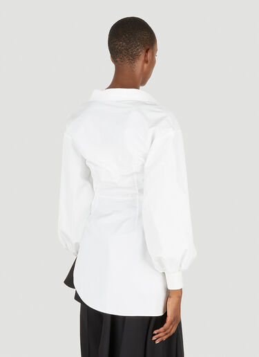 Twisted Shirt Alexander McQueen Twisted Shirt White amq0250062