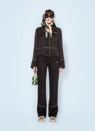 Off-White Clouds Arrows Foulard Scarf Blue ofw0260059