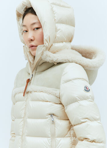Moncler Beauvais 短款羽绒服 乳白色 mon0258002