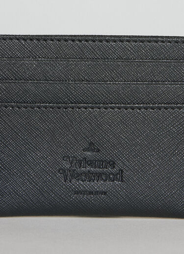 Vivienne Westwood 十字纹卡夹  黑色 vvw0155018