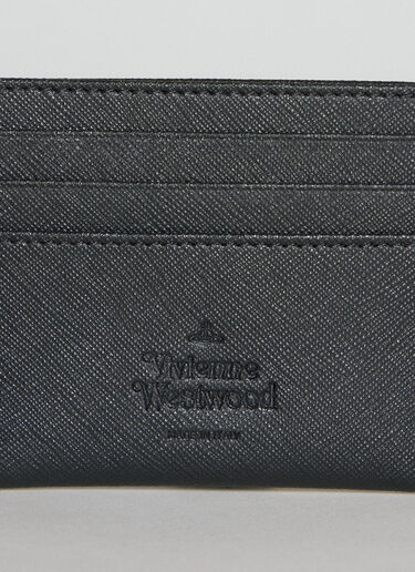 Vivienne Westwood Saffiano カードホルダー  ブラック vvw0155018