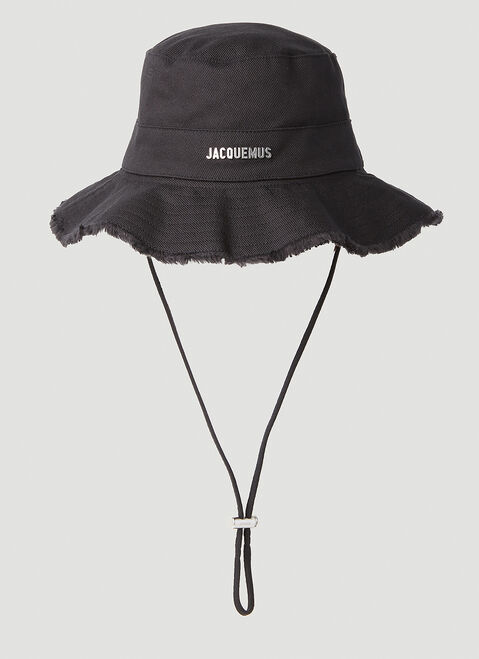 Jacquemus Le Bob Artichaut Hat Black jac0154025