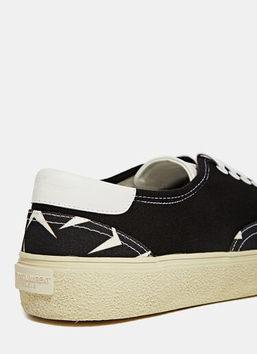 Saint Laurent Slaris Boomerang Sneakers Black sla0122016