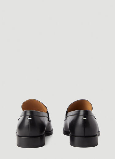 Maison Margiela Tabi Leather Loafers Black mla0145031