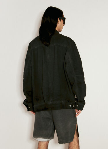 Rick Owens Lido Worker Jacket Grey ric0156002