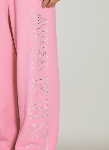 Awake NY Rhinestone Track Pants Pink awk0154011