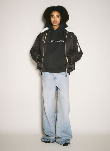 Eytys Eurotrash Hooded Sweatshirt Black eyt0358008