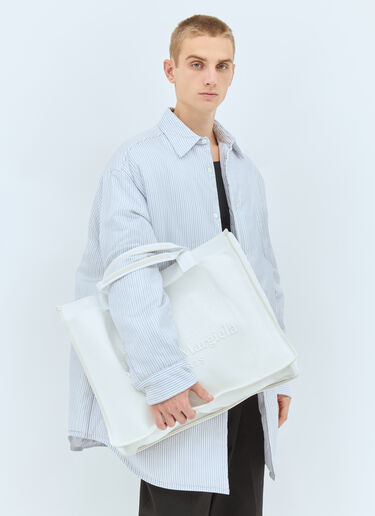 Maison Margiela Cabas Large Tote Bag White mla0158016