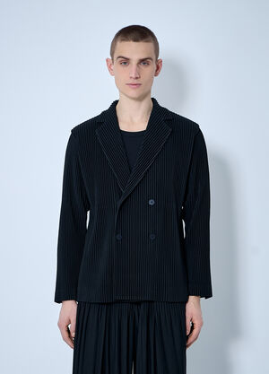 Homme Plissé Issey Miyake Pleats One Blazer Black hmp0160007