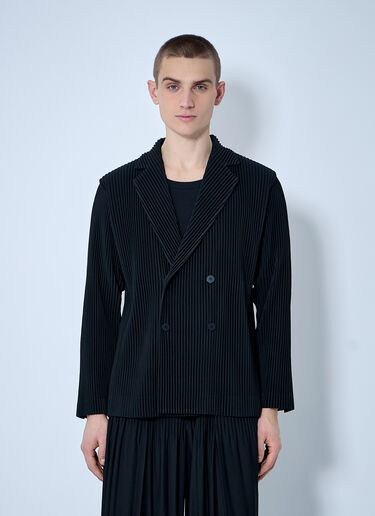 Homme Plissé Issey Miyake Pleats One Blazer Black hmp0160007
