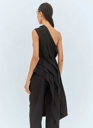 Light Stretch Viscose Top Bottega Veneta Light Stretch Viscose Top Black bov0258006