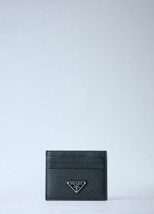 Prada Pebbled Leather Bi-fold Wallet Black pra0164011