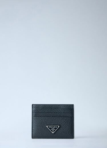 Prada Pebbled Leather Bi-fold Wallet Black pra0164011