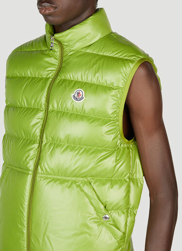 Aube Logo Gilet Moncler Aube Logo Gilet Green mon0153013