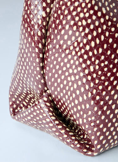 Dries Van Noten Patterned Top Handle Bag Bordeaux dvn0264035