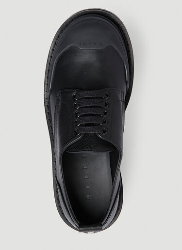 Dada Leather Derby Shoes Marni Dada Leather Derby Shoes Black mni0254006