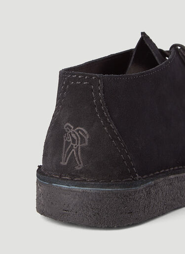 CLARKS ORIGINALS Desert Trek Lace-Up Shoes Black cla0144015