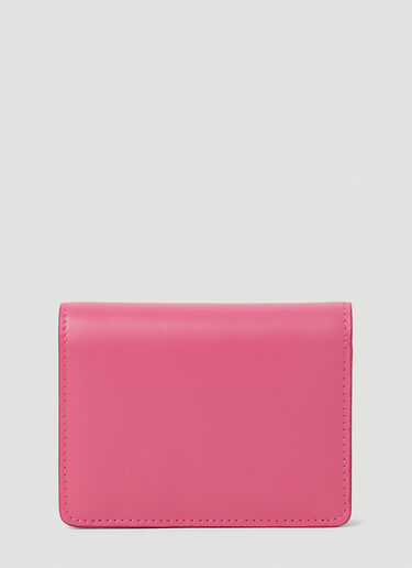 Dolce & Gabbana 로고 엠보싱 반지갑 핑크 dol0253030