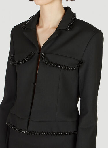 Coperni Spiral Tailored Jacket Black cpn0251001