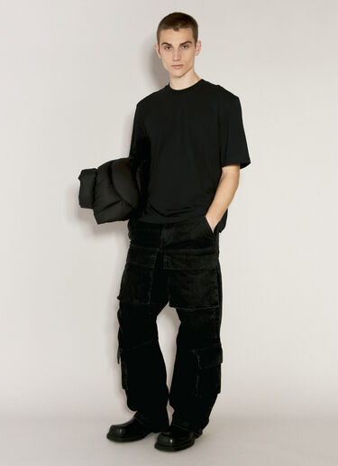 Entire Studios Heavy Cargo Jeans Black ent0156016