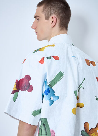 Walter Van Beirendonck Star Shirt White wlt0160007